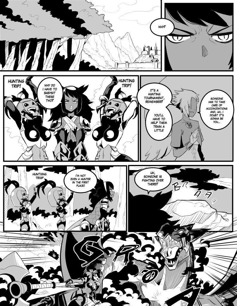 Monster girls on tour - Episode 769, Page 1: Page 769